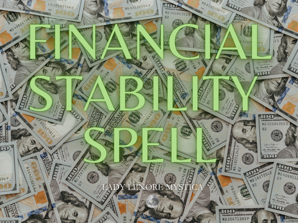 Strong "Financial Stability" Spell - Attract Money, Stability & Abundance